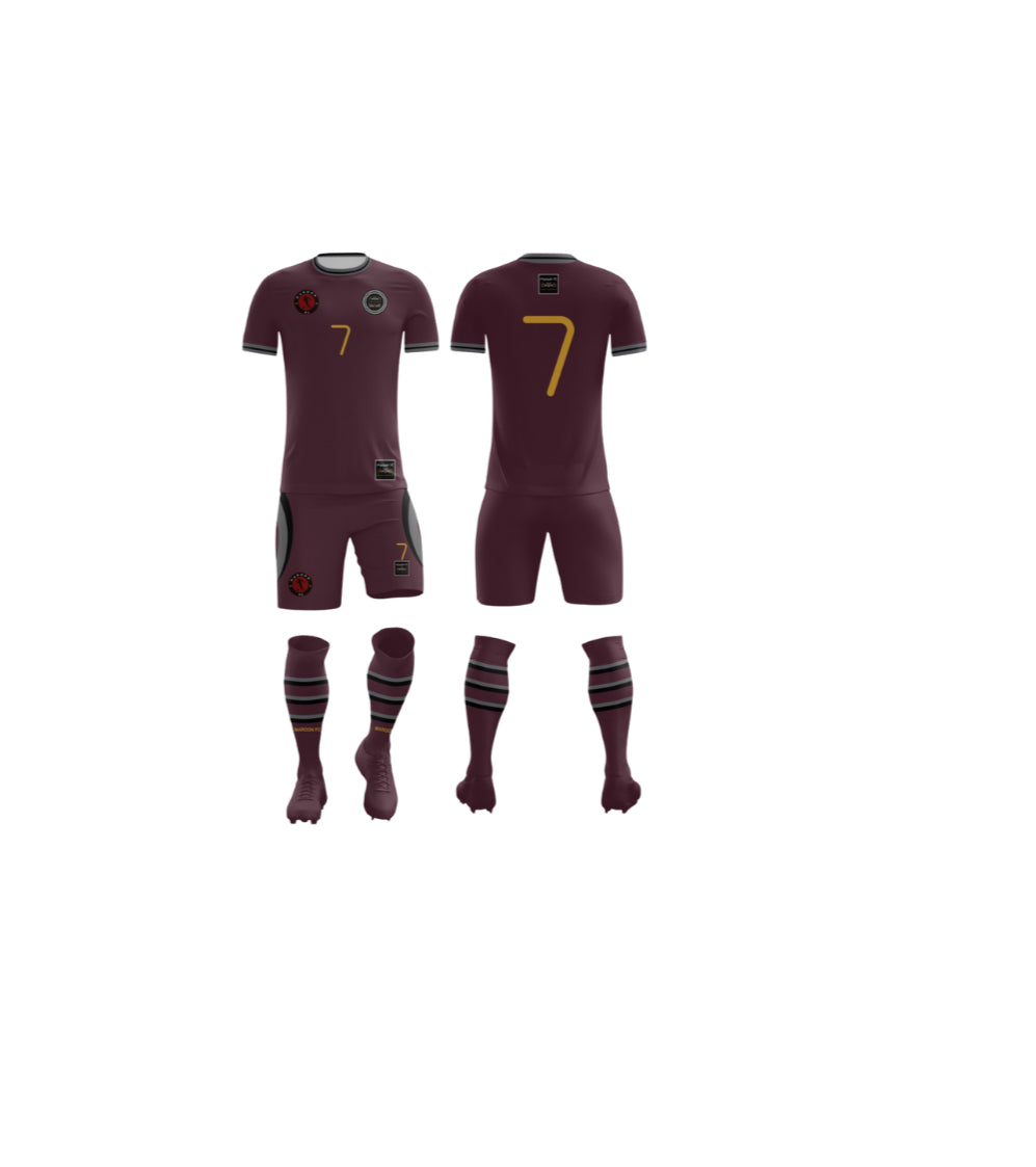 Maroon FC Team Kit 2024