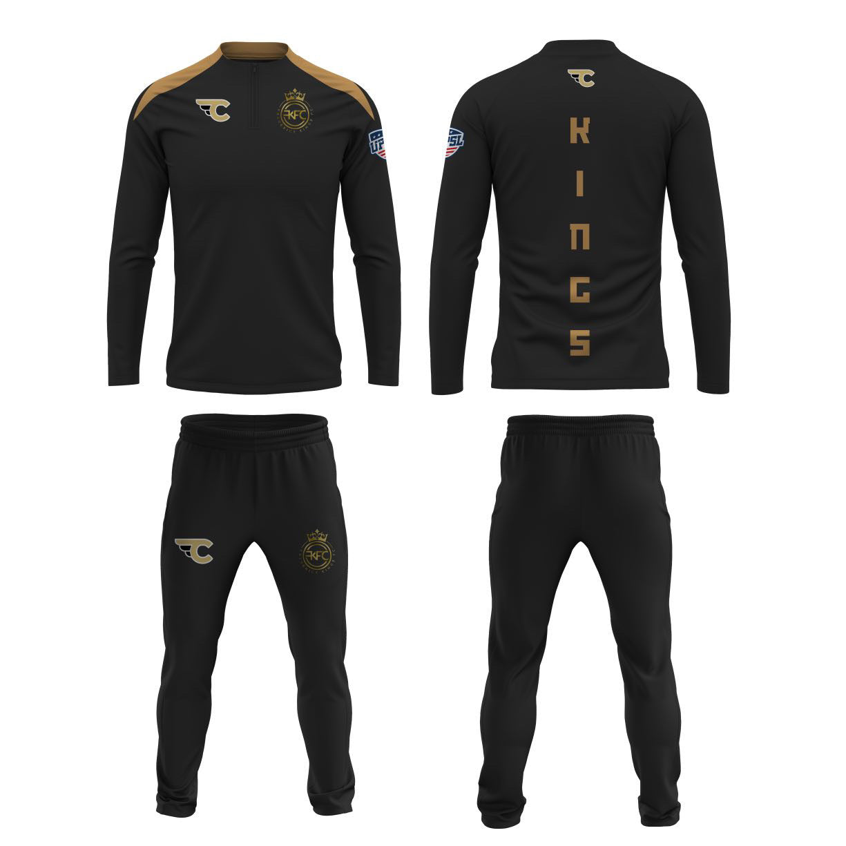 Frédérick Kings 2025 UPSL Team tracksuit