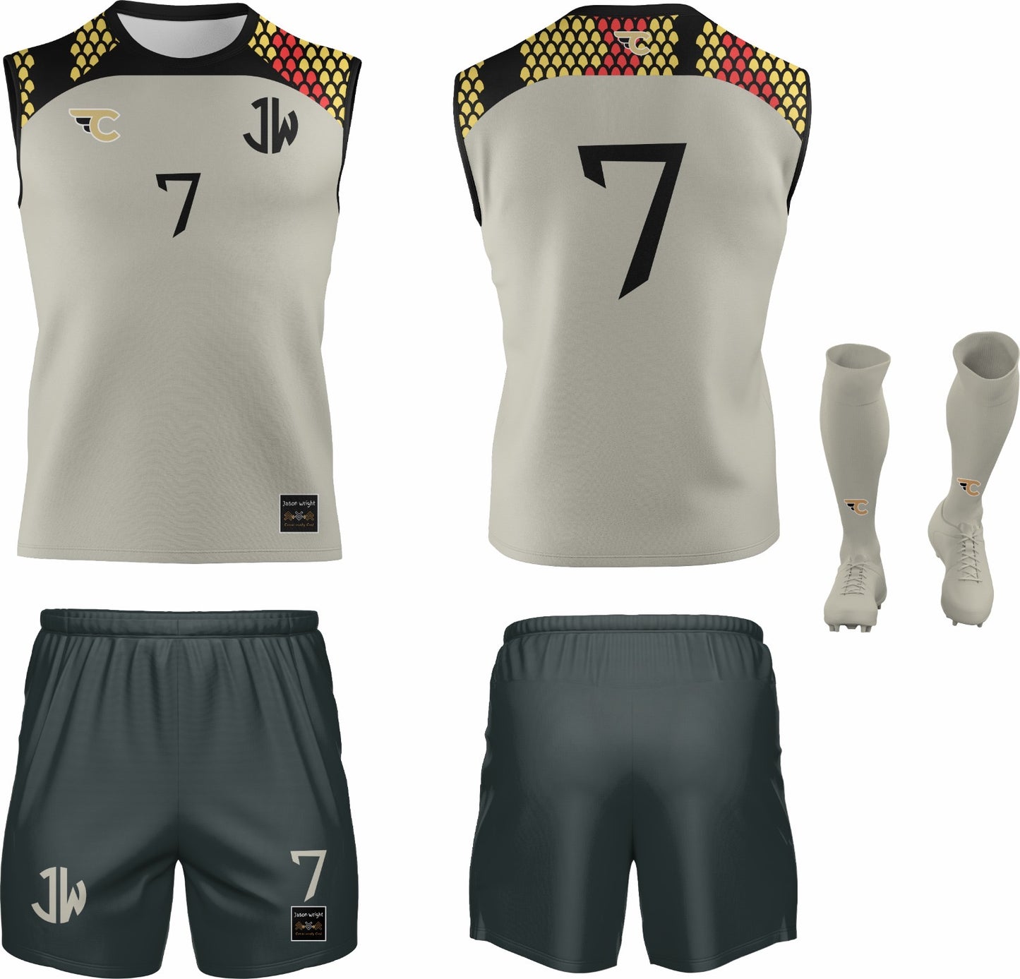 2025 Jason Wright Sleeveless Training Kit